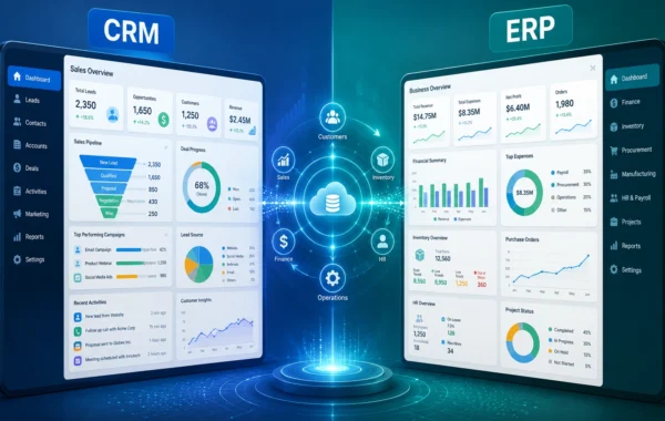 How Is a CRM Different from an ERP? A Complete Guide