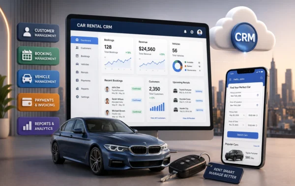 Car Rental CRM: Customer, Booking & Rental Management